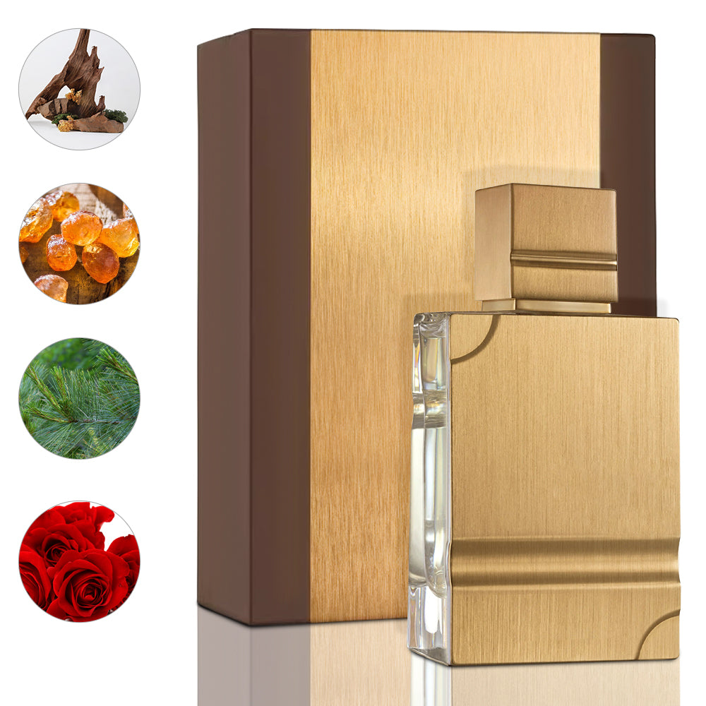 AL HARAMAIN Amber OUD Gold Edition 2.0 oz Eau de Parfum Spray Unisex fragrance with long-lasting luxurious scent