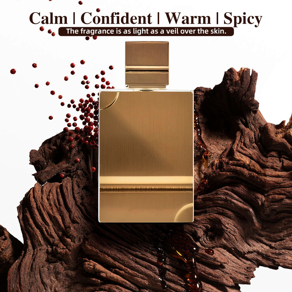 AL HARAMAIN Amber OUD Gold Edition 2.0 oz Eau de Parfum Spray Unisex fragrance with long-lasting luxurious scent
