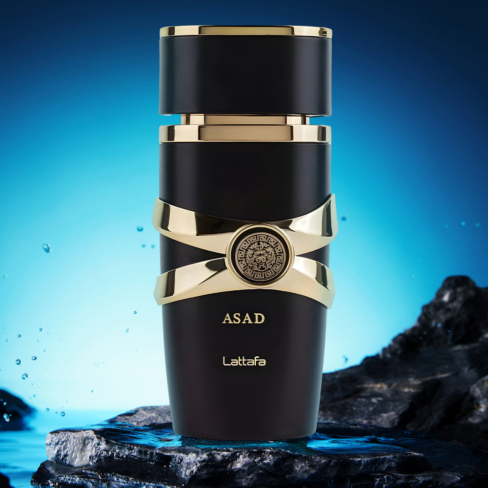 Asad Perfume by Lattafa: A Glimpse of Strength and Confidence. (for men) 3.4Oz(100ml) Fragrance Blend Scented Aroma