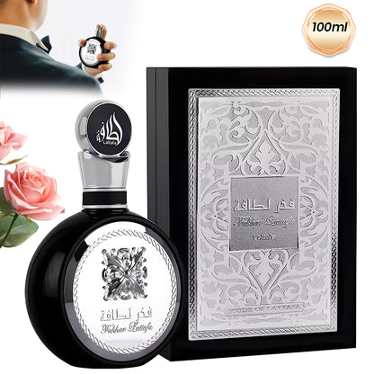 Fakhar Black Lattafa Eau de Parfum by Lattafa 3.4oz for Men Luxury Scent Fragrance Perfume