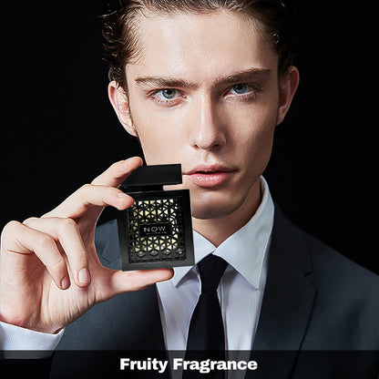 Lattafa Rave Now for Men Eau de Parfum Spray 3.4 Ounce - Vaporisateur Natural Spray in Black Packaging