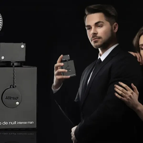 Armaf Club de Nuit Intense Men EDT 3.6 Fl Oz - Floral Fragrance with Bergamot, Jasmine, and Cologne, Single Item, Black, Scented Perfume