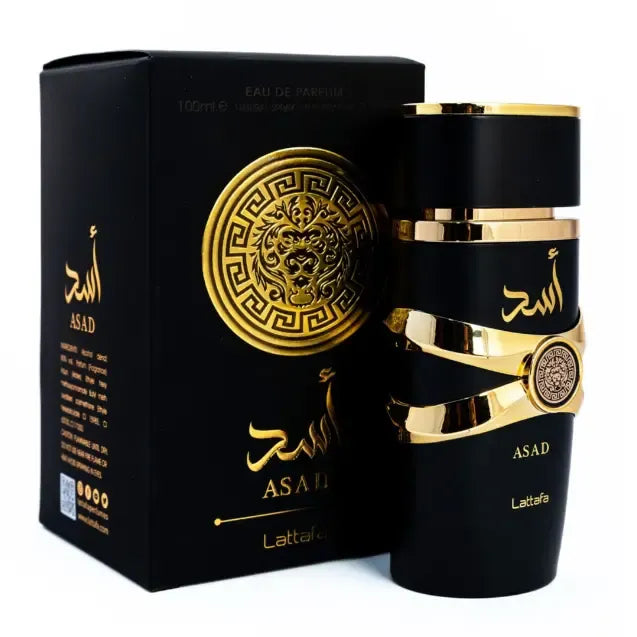 Asad Perfume by Lattafa: A Glimpse of Strength and Confidence. (for men) 3.4Oz(100ml) Fragrance Blend Scented Aroma